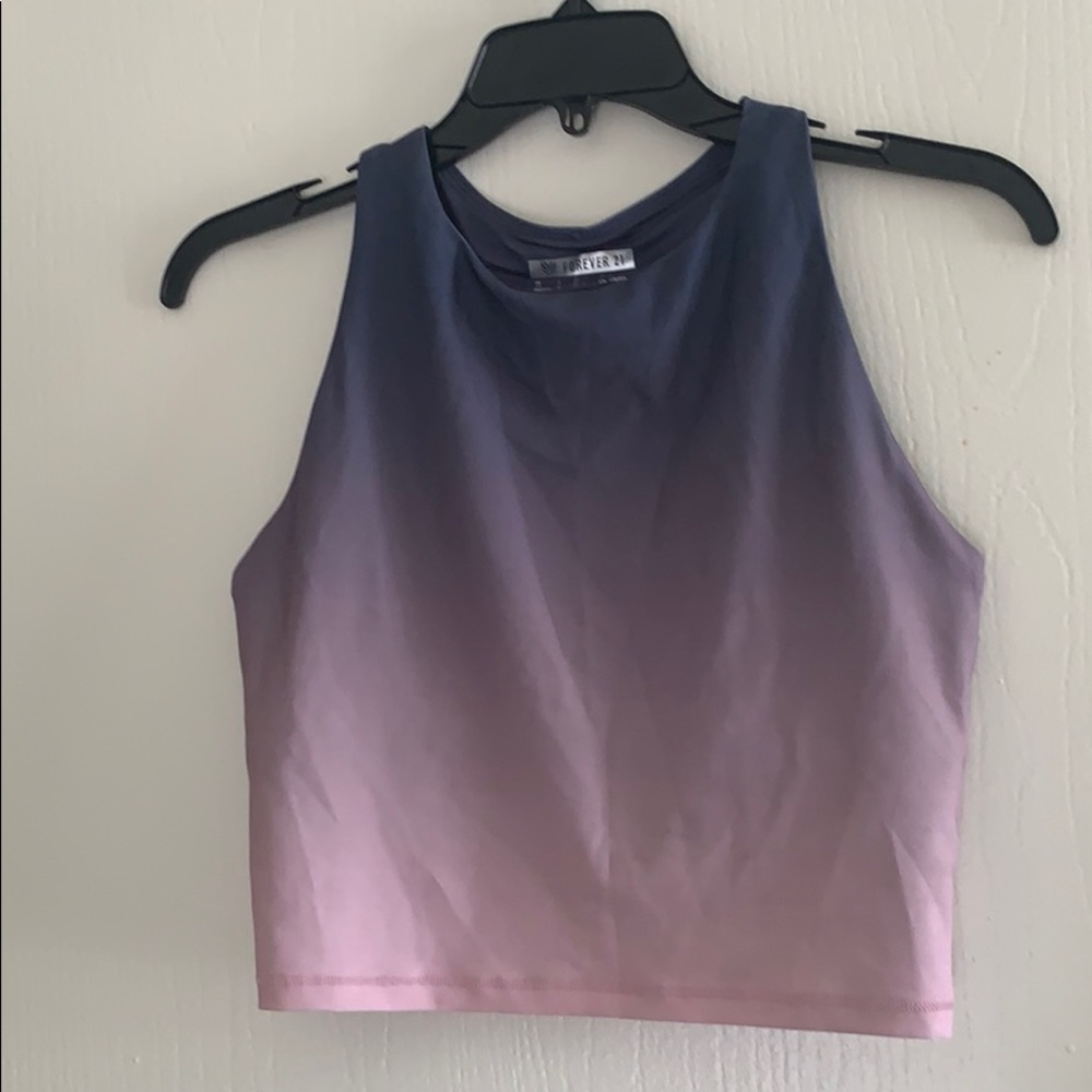 COPY - forever 21 ombre sports bra